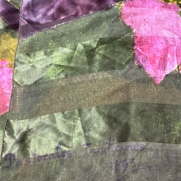 Paul Gauguin Pastorales Tahitiennes, 1893 Painting Silk Scarf 54”X 15.5” - Picture 6 of 6